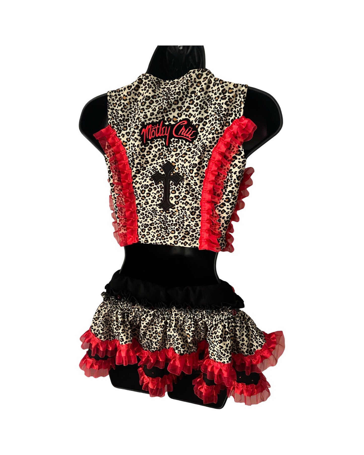 MOTLEY CRÜ rockstar GF Halloween costume